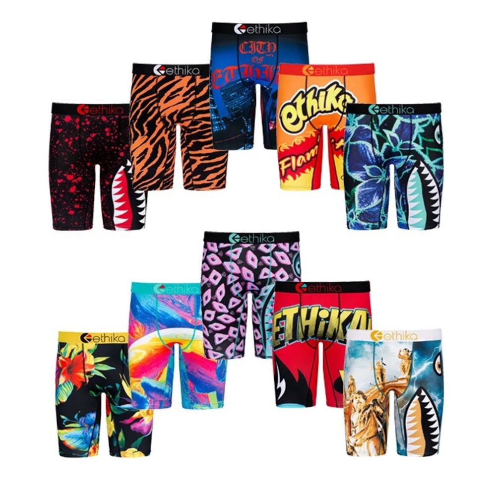 1 pair Ethika Boxer brief ( random)